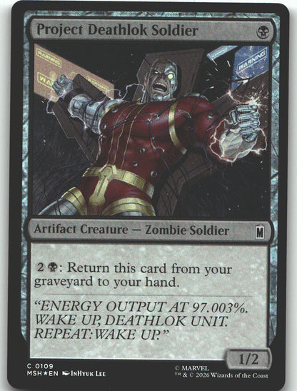Project Deathlok Soldier