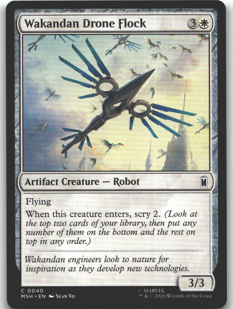 Wakandan Drone Flock