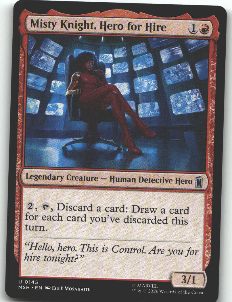 Misty Knight, Hero for Hire