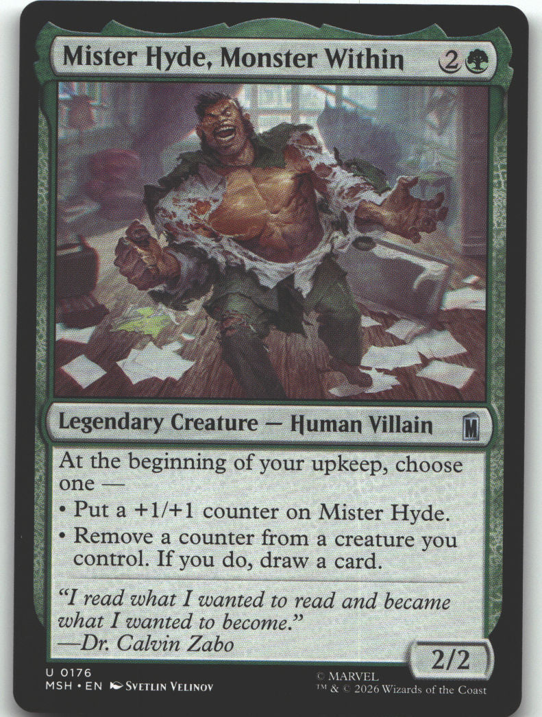 Mister Hyde, Monster Within