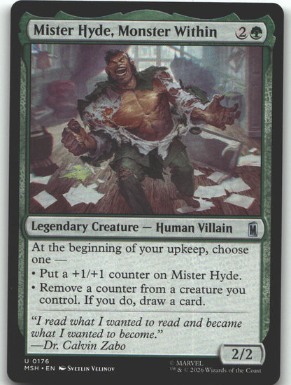 Mister Hyde, Monster Within