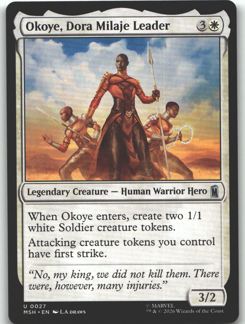 Okoye, Dora Milaje Leader