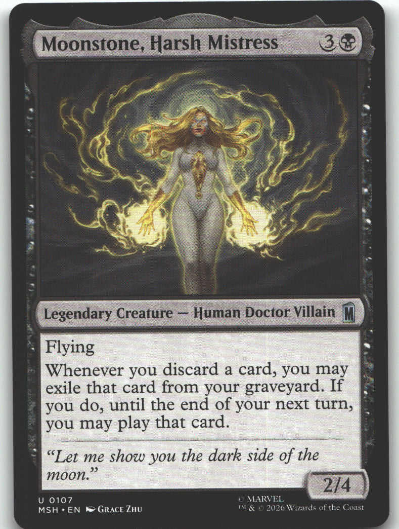 Moonstone, Harsh Mistress