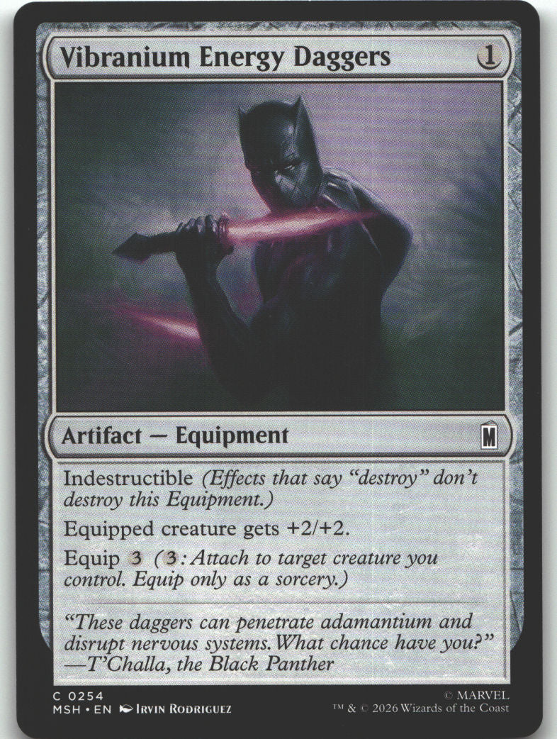 Vibranium Energy Daggers