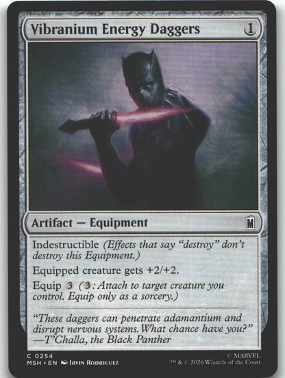 Vibranium Energy Daggers