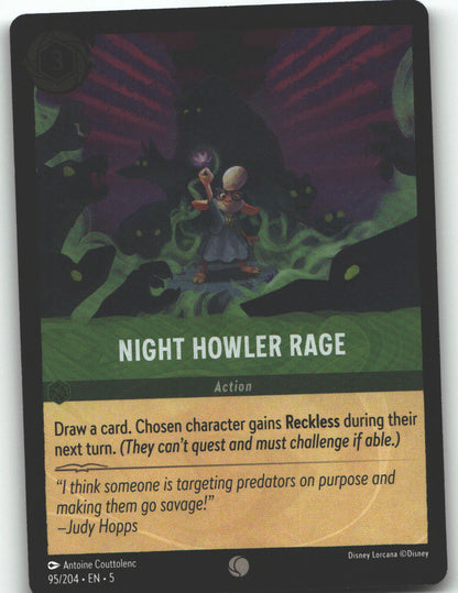 Night Howler Rage