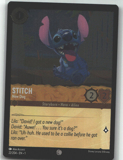 Stitch - New Dog