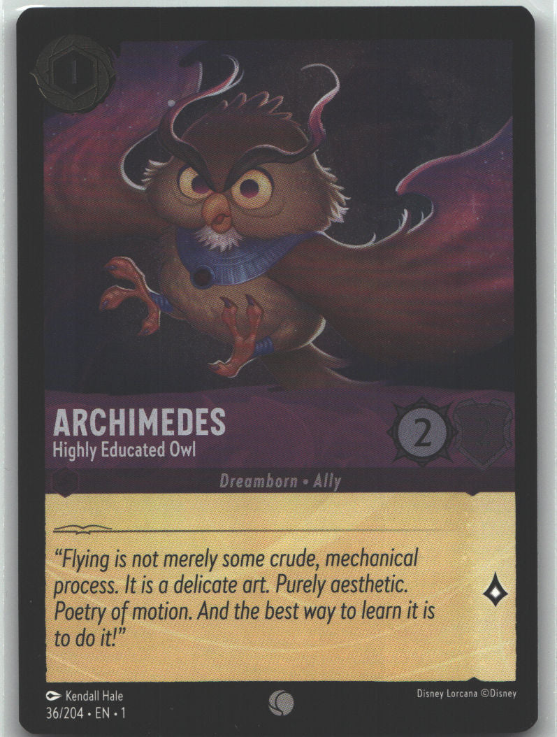 Archimedes - Highly Educated Owl