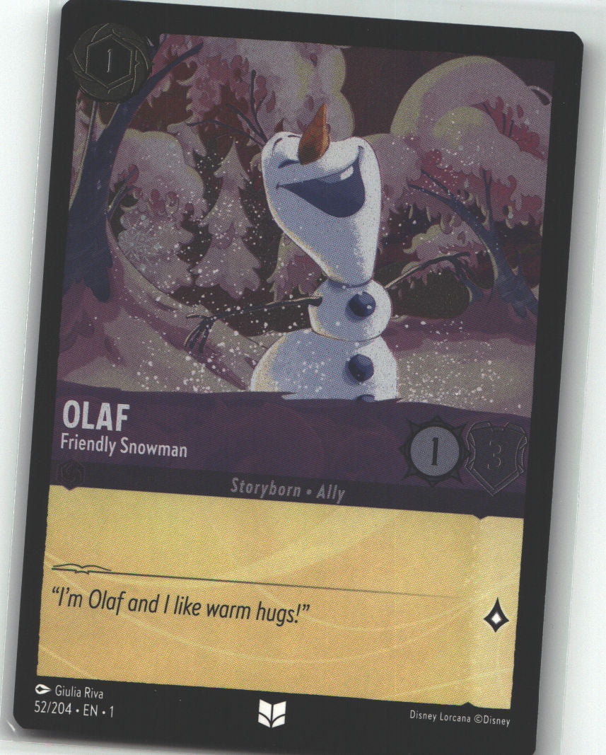Olaf - Friendly Snowman