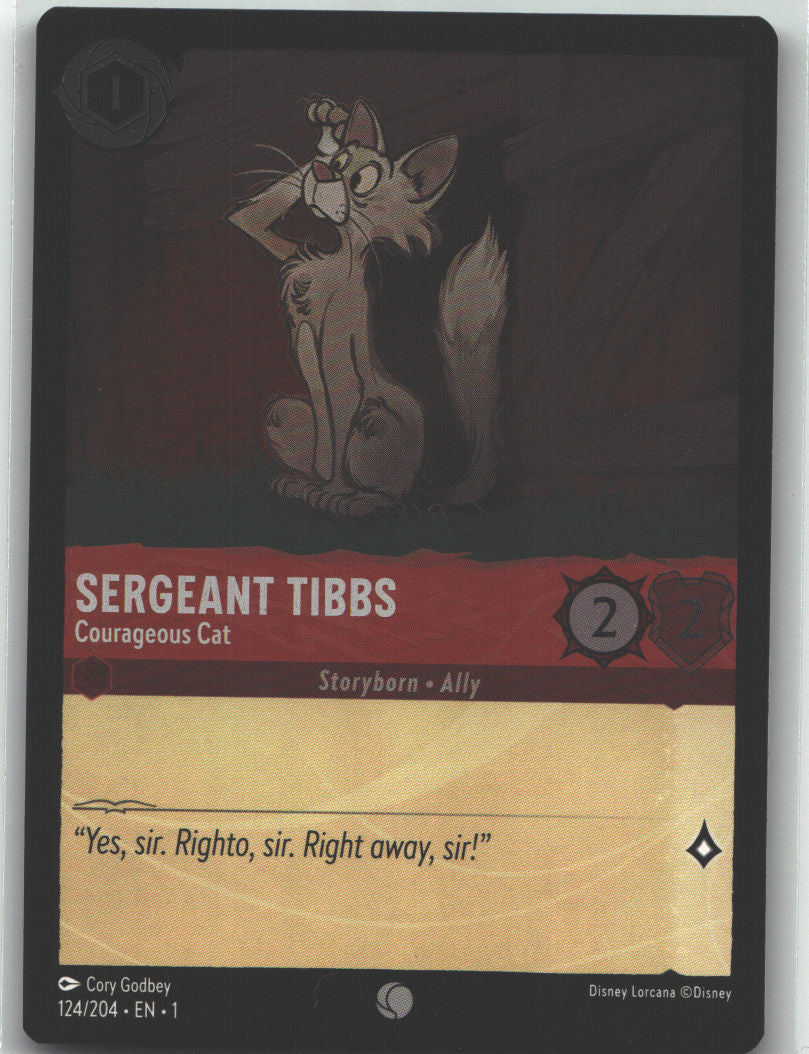 Sergeant Tibbs - Courageous Cat