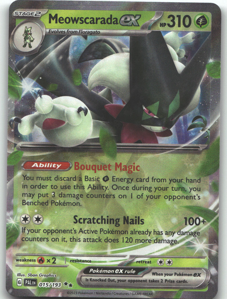 Meowscarada ex - 015/193