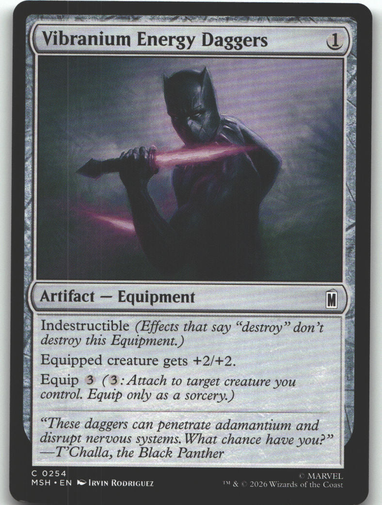 Vibranium Energy Daggers