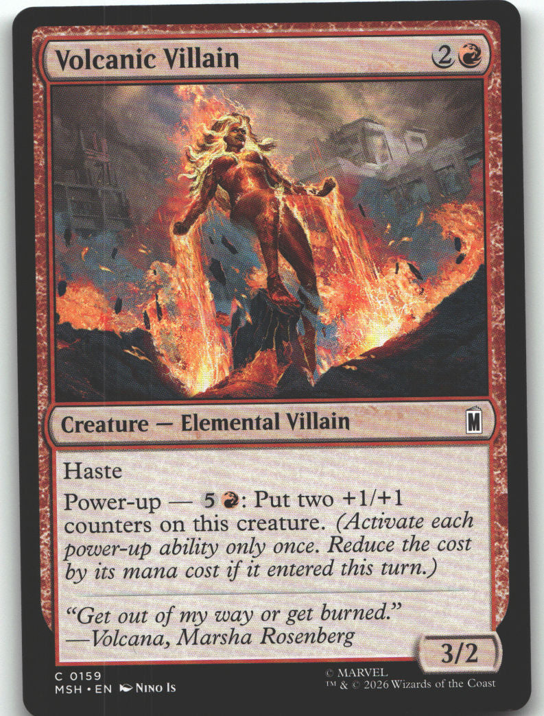 Volcanic Villain