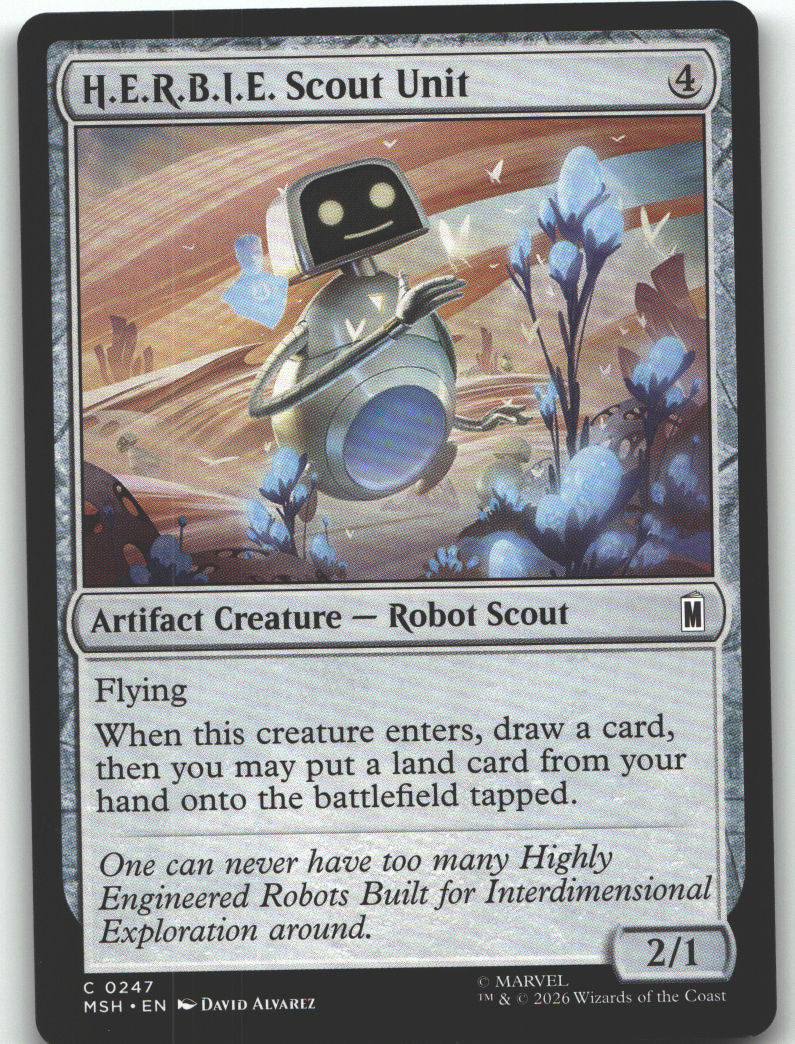 H.E.R.B.I.E. Scout Unit