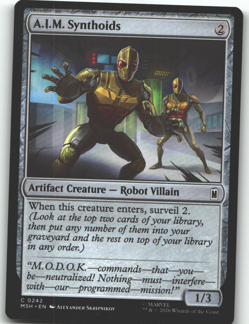 A.I.M. Synthoids