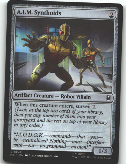 A.I.M. Synthoids