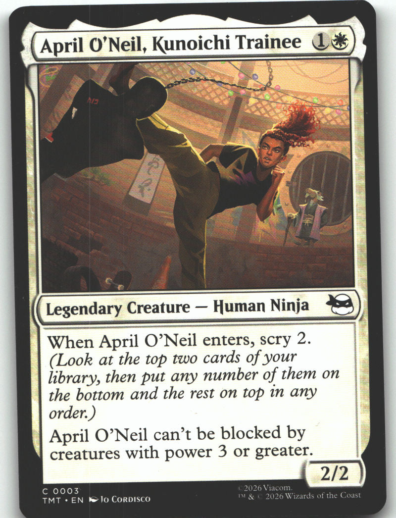 April O'Neil, Kunoichi Trainee