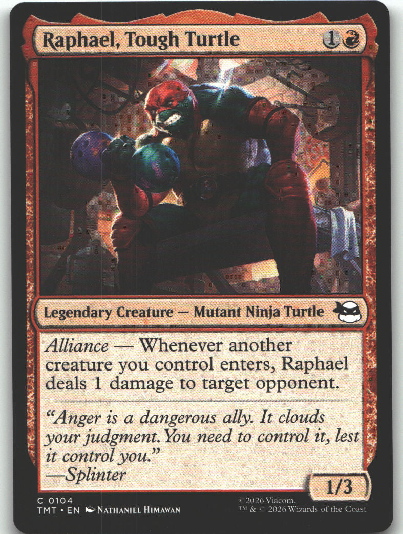Raphael, Tough Turtle
