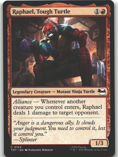 Raphael, Tough Turtle
