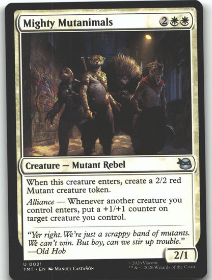 Mighty Mutanimals