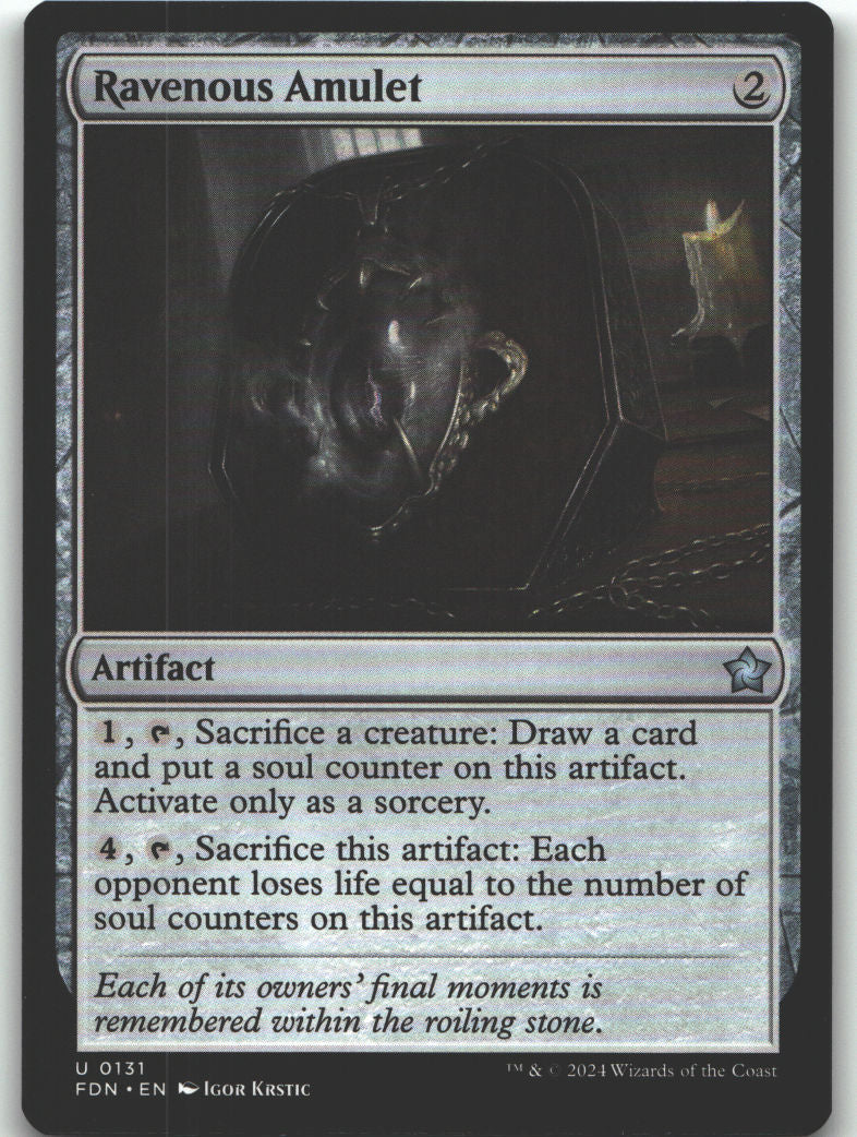 Ravenous Amulet