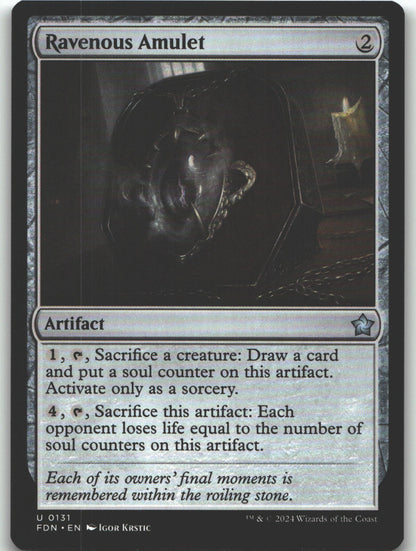 Ravenous Amulet