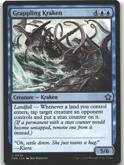 Grappling Kraken