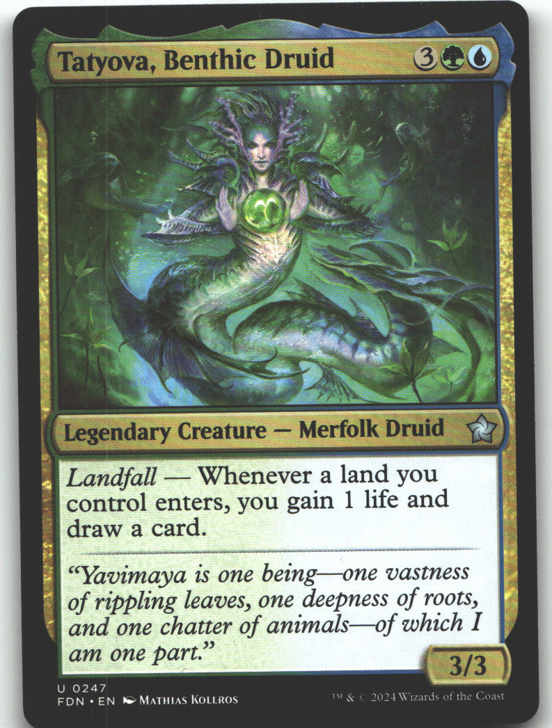 Tatyova, Benthic Druid