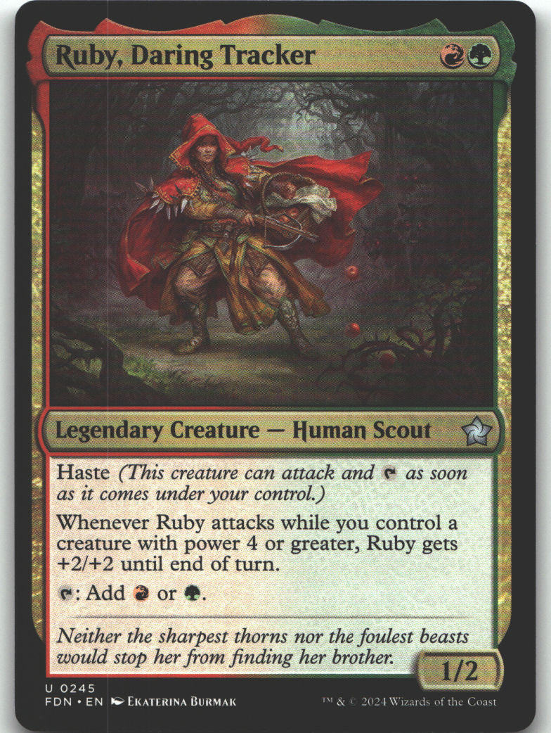 Ruby, Daring Tracker
