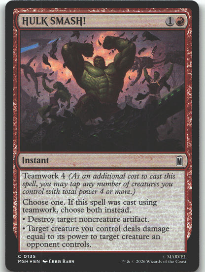 HULK SMASH!