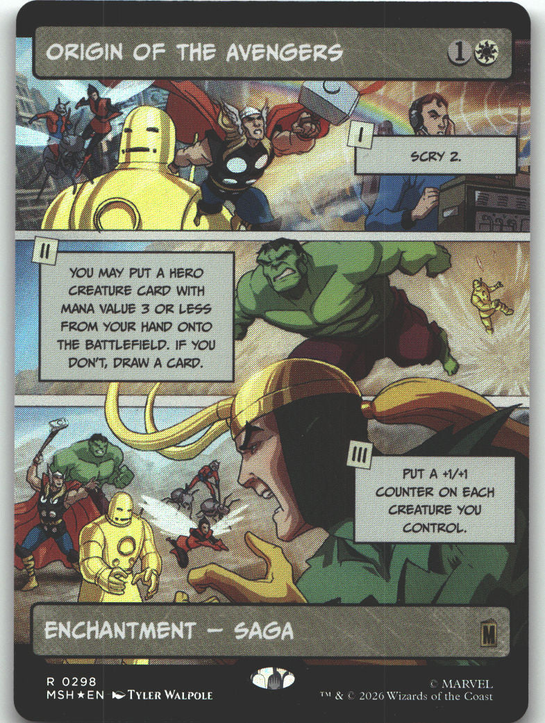 Origin of the Avengers (Borderless)
