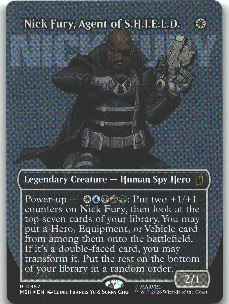Nick Fury, Agent of S.H.I.E.L.D. (Borderless) (0357)
