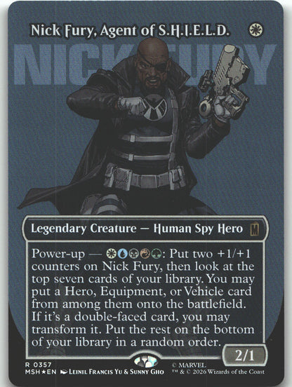 Nick Fury, Agent of S.H.I.E.L.D. (Borderless) (0357)