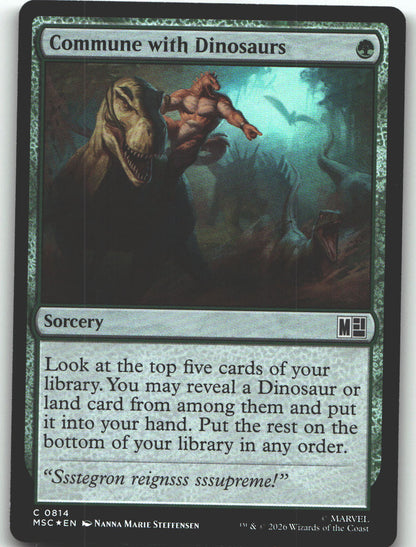 Commune with Dinosaurs