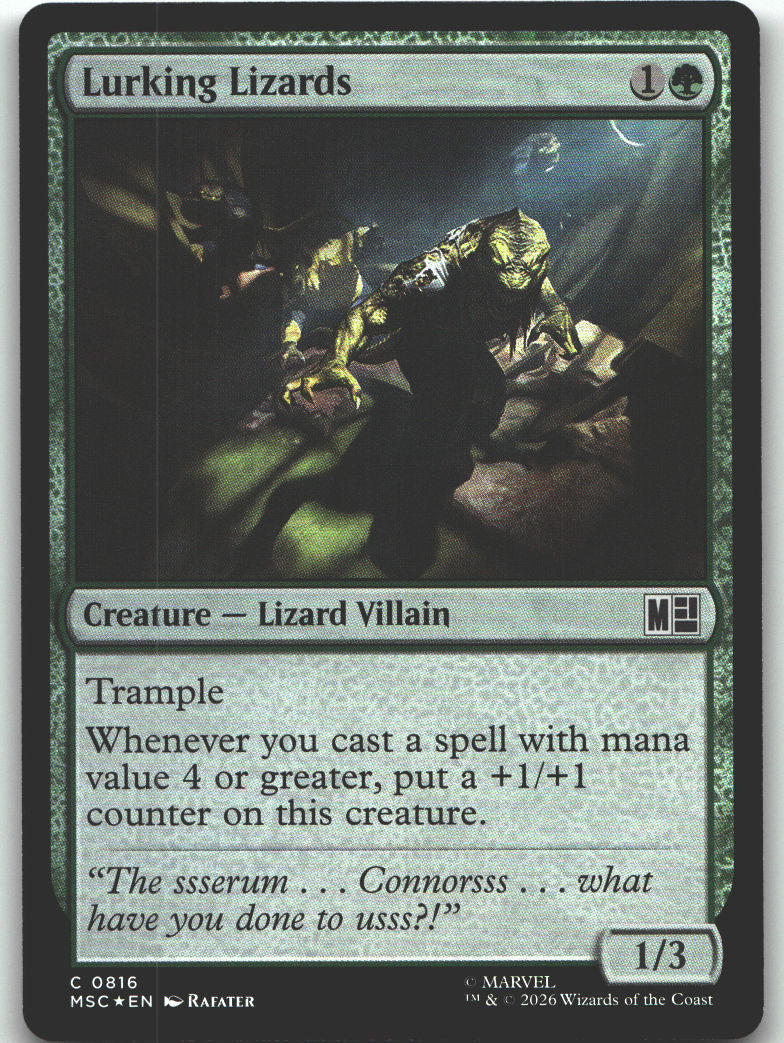 Lurking Lizards