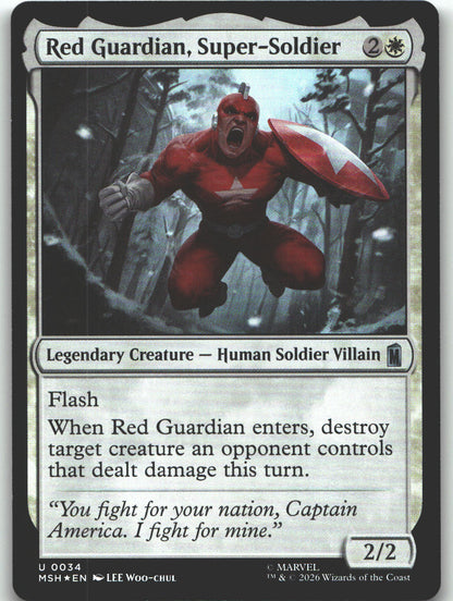 Red Guardian, Super-Soldier