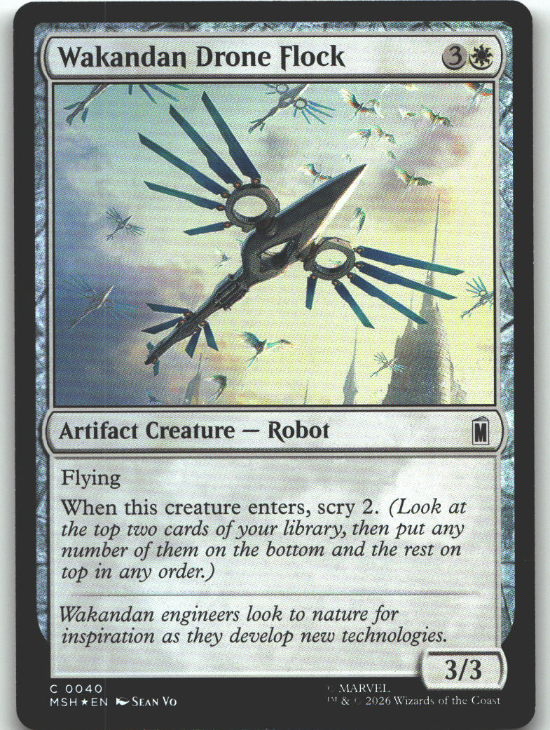 Wakandan Drone Flock