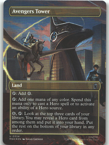 Avengers Tower (Borderless)