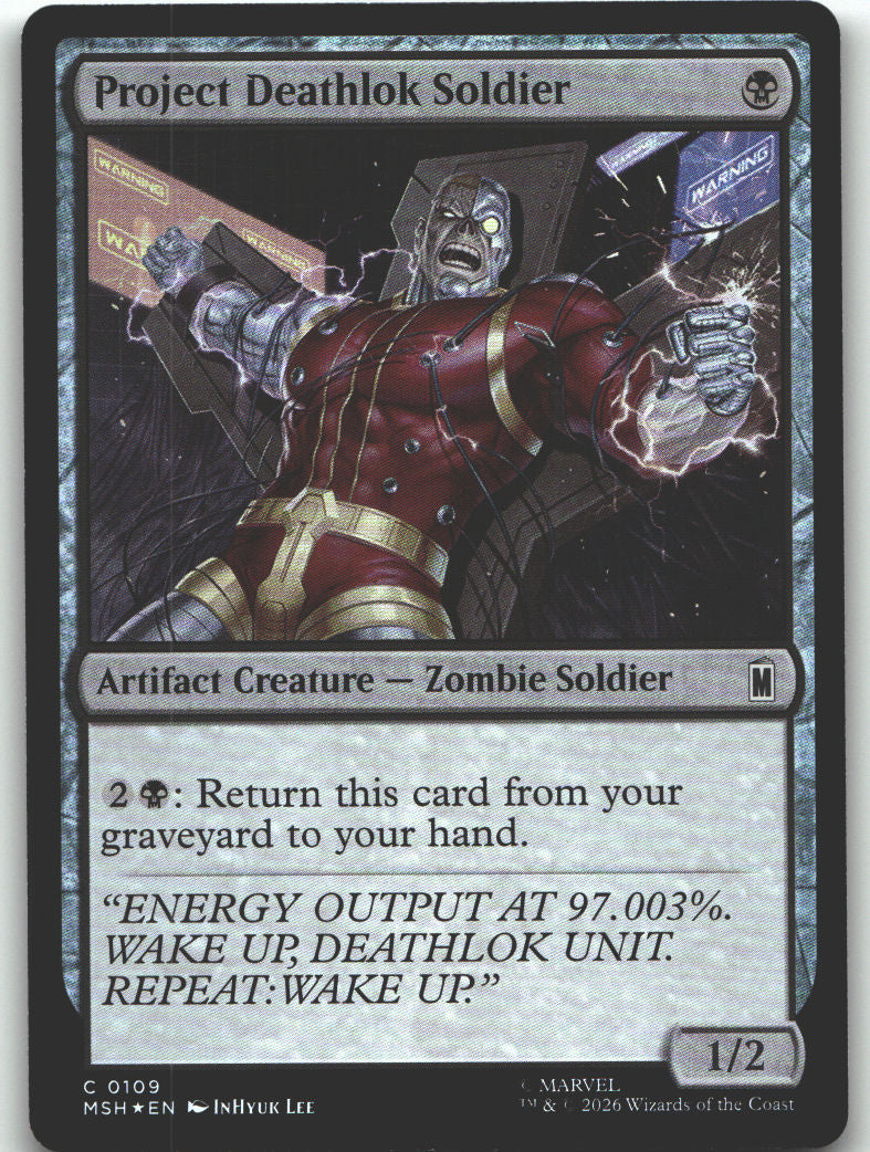 Project Deathlok Soldier