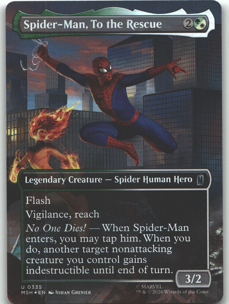 Spider-Man, To the Rescue (Borderless)