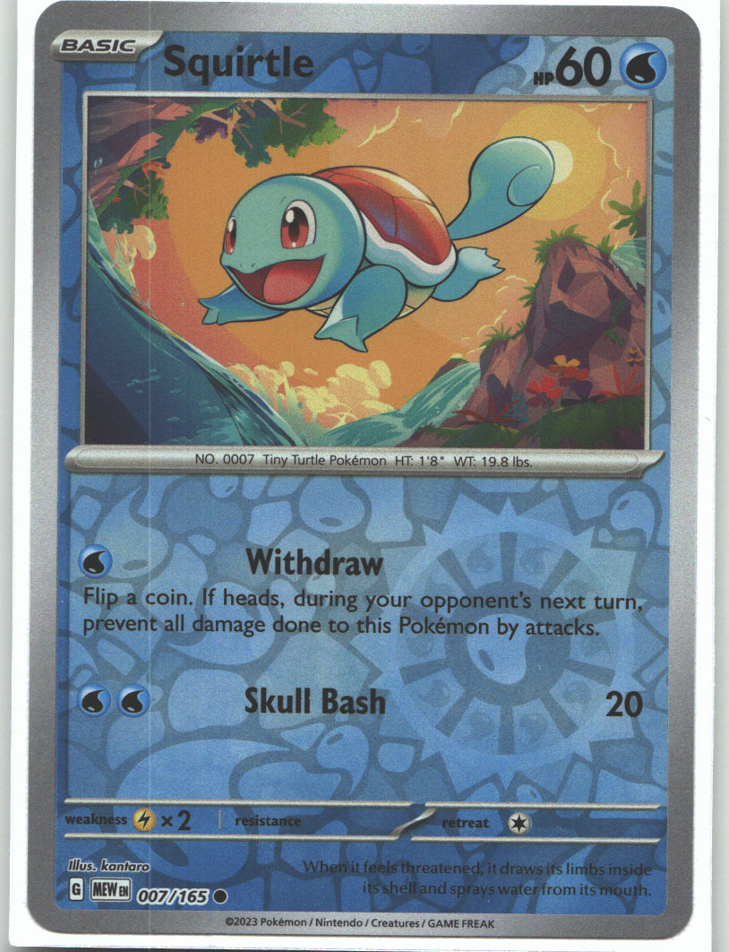 Squirtle - 007/165