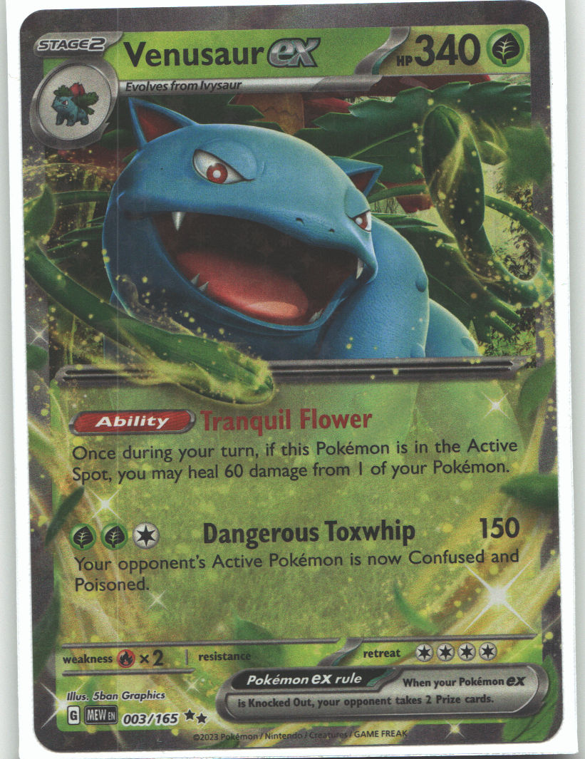 Venusaur ex - 003/165