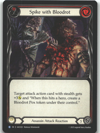 Spike with Bloodrot | Near Mint / English / Normal