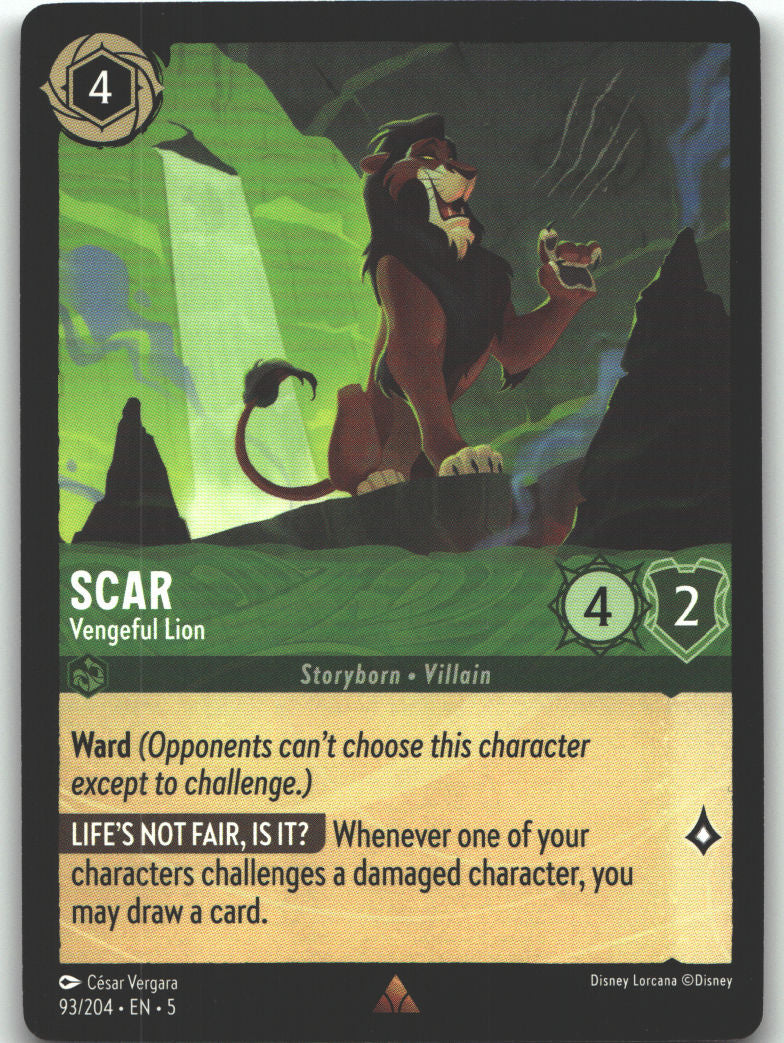 Scar - Vengeful Lion