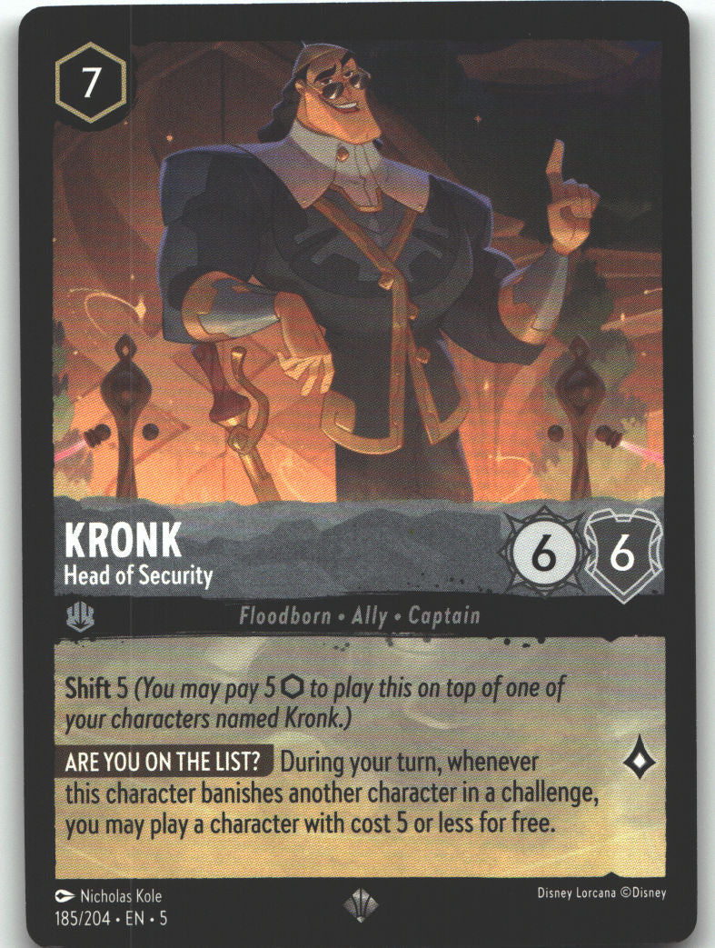 Kronk - Head of Security