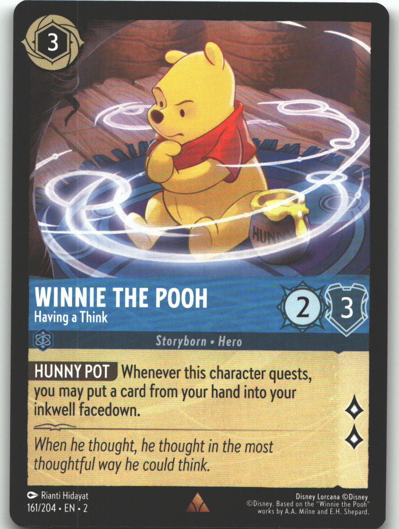 Winnie the Pooh - Having a Think