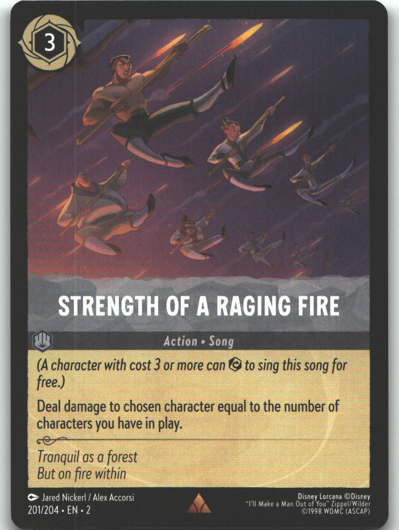 Strength of a Raging Fire