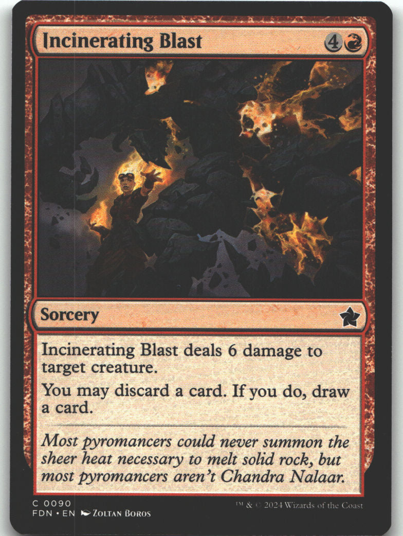 Incinerating Blast