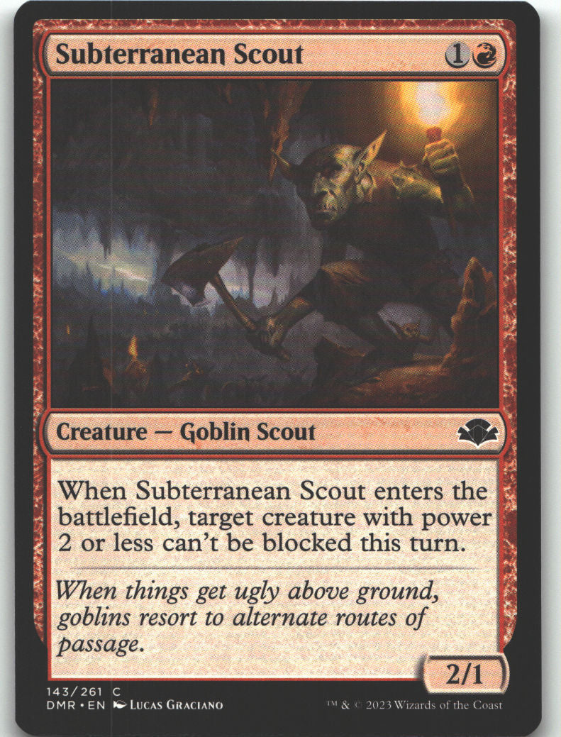Subterranean Scout