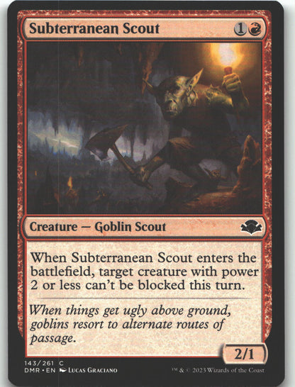 Subterranean Scout